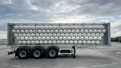 Semiremorcă specializată pentru transportul de hidrogen produsă în Cehia