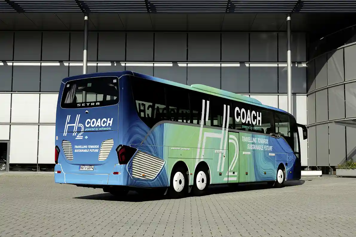 Setra H2 Coach, primul autocar pe hidrogen de la Daimler Buses
