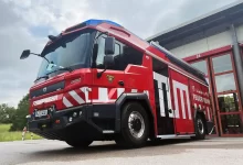 Pompierii germani au testat timp de un an o autospecială electrică 9 Pompierii germani au testat timp de un an o autospecială electrică