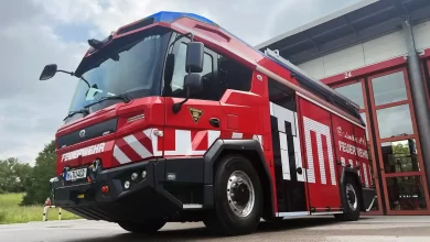 Pompierii germani au testat timp de un an o autospecială electrică