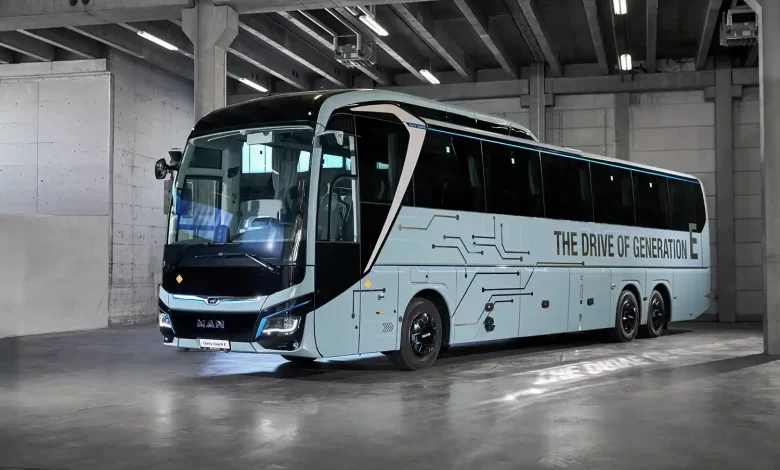 MAN Lion’s Coach E, autocar electric cu autonomie de până la 650 km 1 MAN Lion’s Coach E, autocar electric cu autonomie de până la 650 km