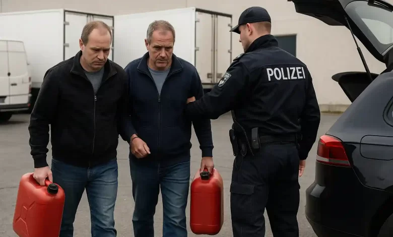 Germania: Doi angajați arestați pentru furt de motorină 1 Germania: Doi angajați arestați pentru furt de motorină