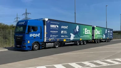 Primul test practic cu un ansamblu Duo Trailer în Germania s-a încheiat cu succes 3 Primul test practic cu un ansamblu Duo Trailer în Germania s-a încheiat cu succes
