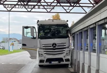 Elveția: Un camion a intrat în clădirea poliției de frontieră din Diepoldsau