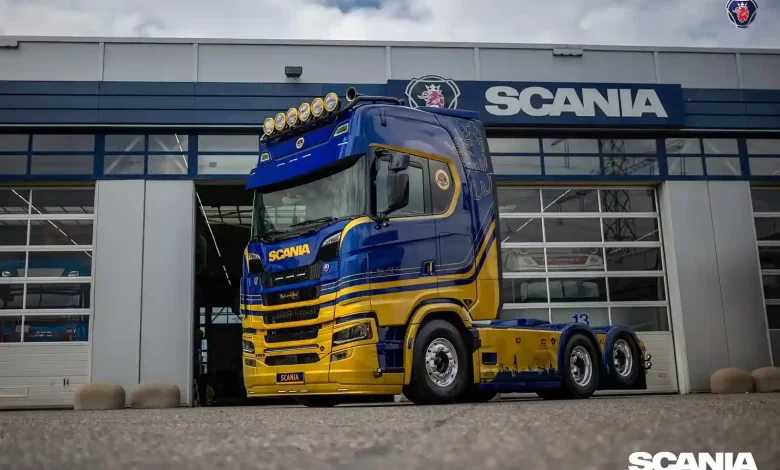 Scania 770S V8, camionul cu numărul un milion produs la Zwolle, scos la licitație 1 Scania 770S V8, camionul cu numărul un milion produs la Zwolle, scos la licitație