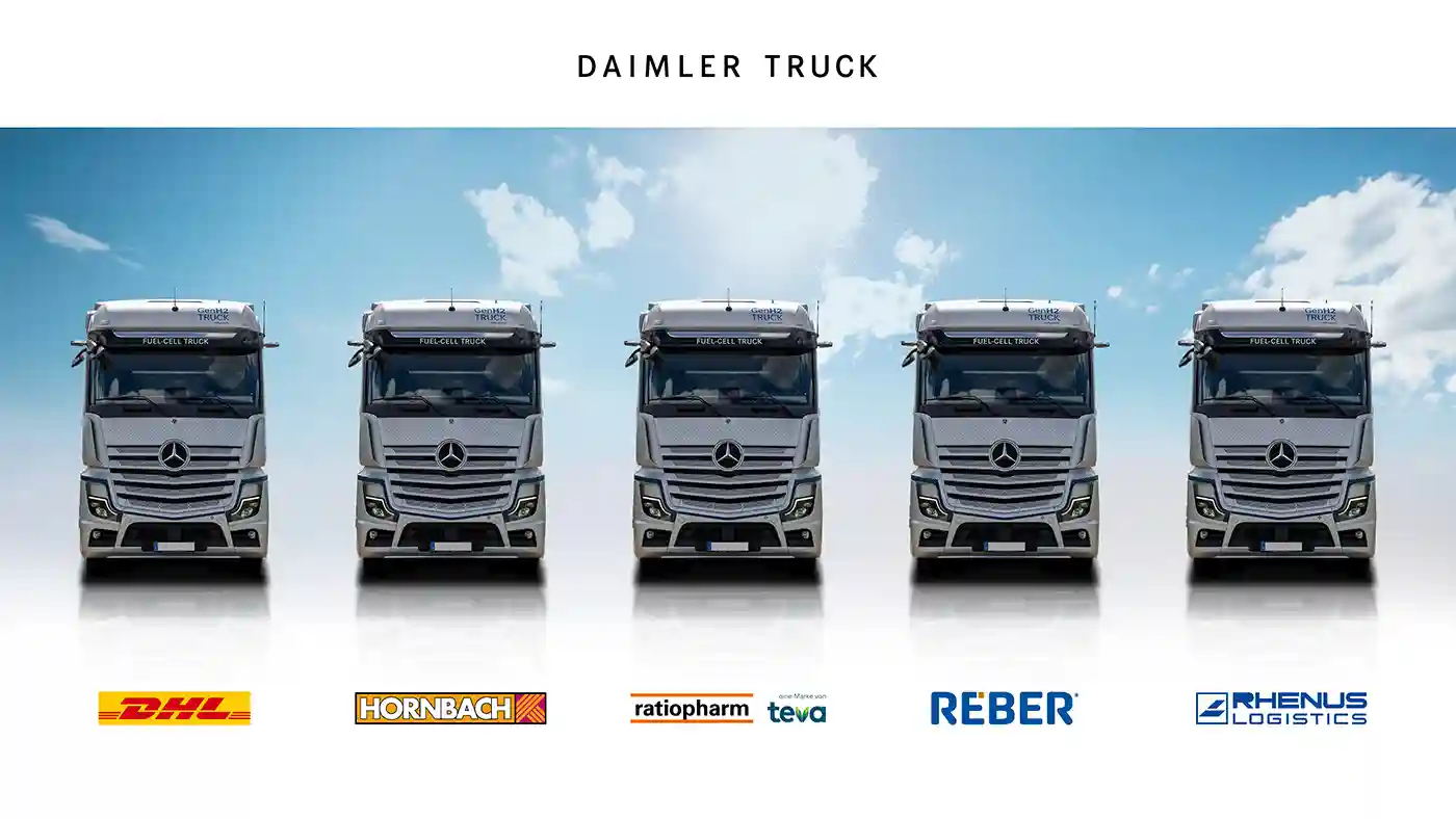 Camionul pe hidrogen Mercedes-Benz GenH2 intră într-o nouă fază de testare 2 Camionul pe hidrogen Mercedes-Benz GenH2 intră într-o nouă fază de testare
