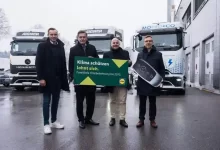 Lidl Austria extinde flota electrică cu 42 de camioane electrice eActros 600