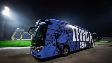 Setra S 517 HD, noul autocar de echipă a lui Levski Sofia