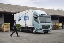 MAN eTGL de 12 tone pentru transport frigorific