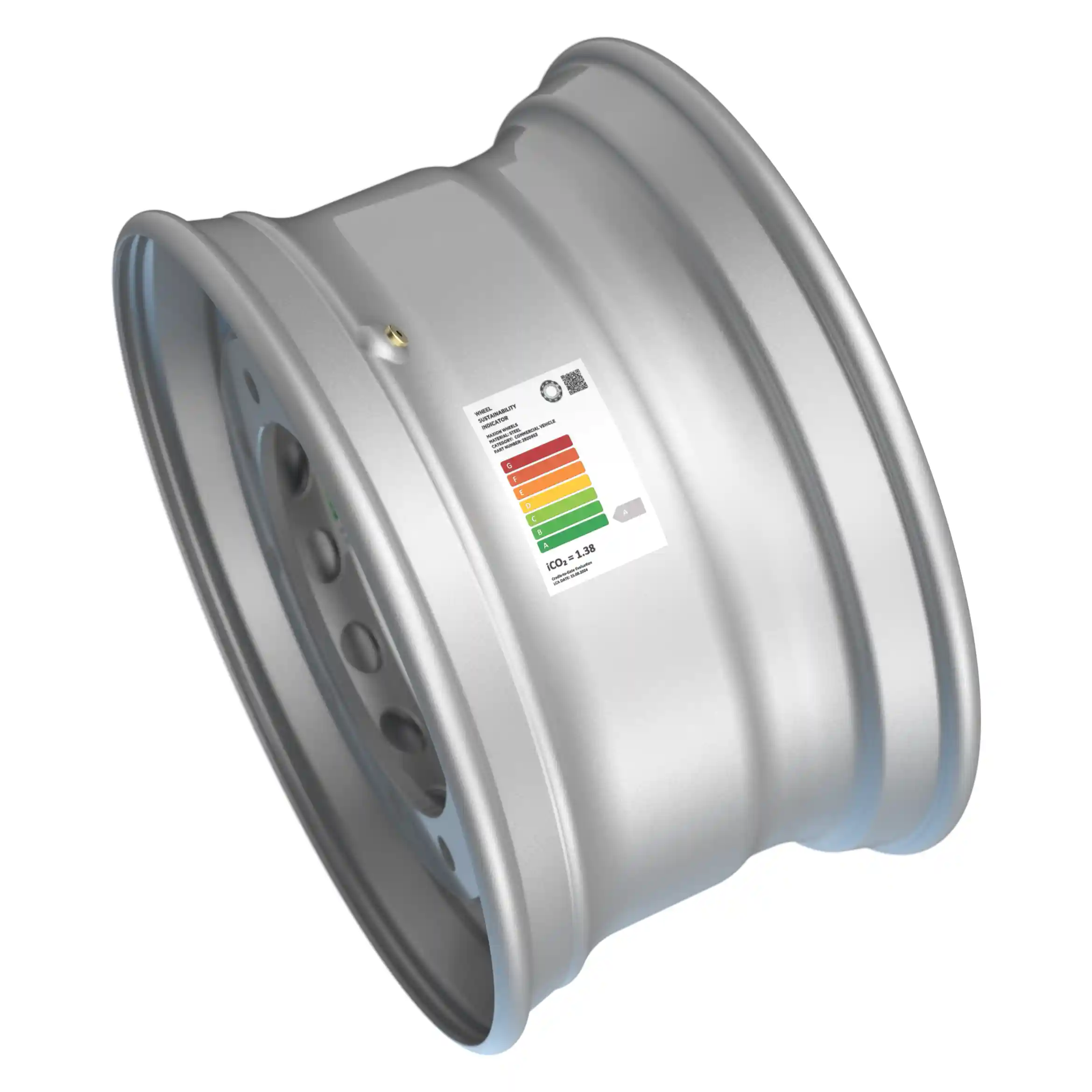 Cea mai ușoară jantă de oțel pentru camioane