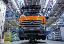 Mercedes-Benz Trucks a început producția de serie noului eActros 400