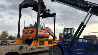 Cargo Basket, soluția Van de Vlist pentru transportul intermodal de utilaje agabaritice 2 Cargo Basket, soluția Van de Vlist pentru transportul intermodal de utilaje agabaritice