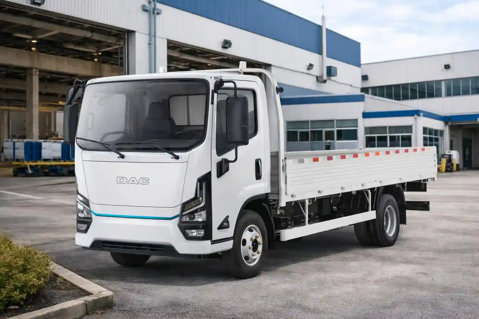 DAC Derzis 18.360ST, primul camion electric DAC asamblat la Brașov