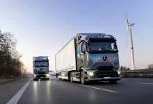 Mercedes-Benz testează încărcarea MCS pe distanțe lungi cu eActros 600