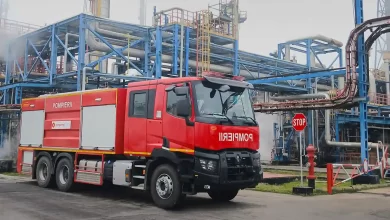 Rompetrol a investit în noi autospeciale de pompieri la rafinaria Petromidia