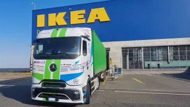 IKEA electrifică transportul greu în Italia