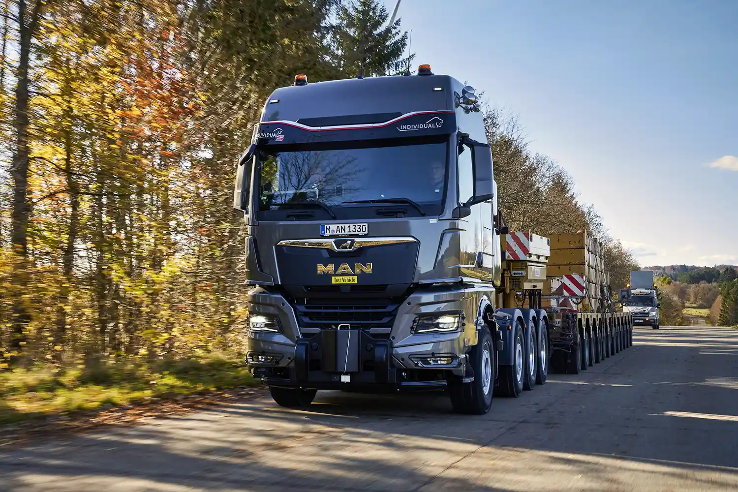 MAN TGX 41.640, noul cap tractor de 250 de tone pentru transport agabaritic