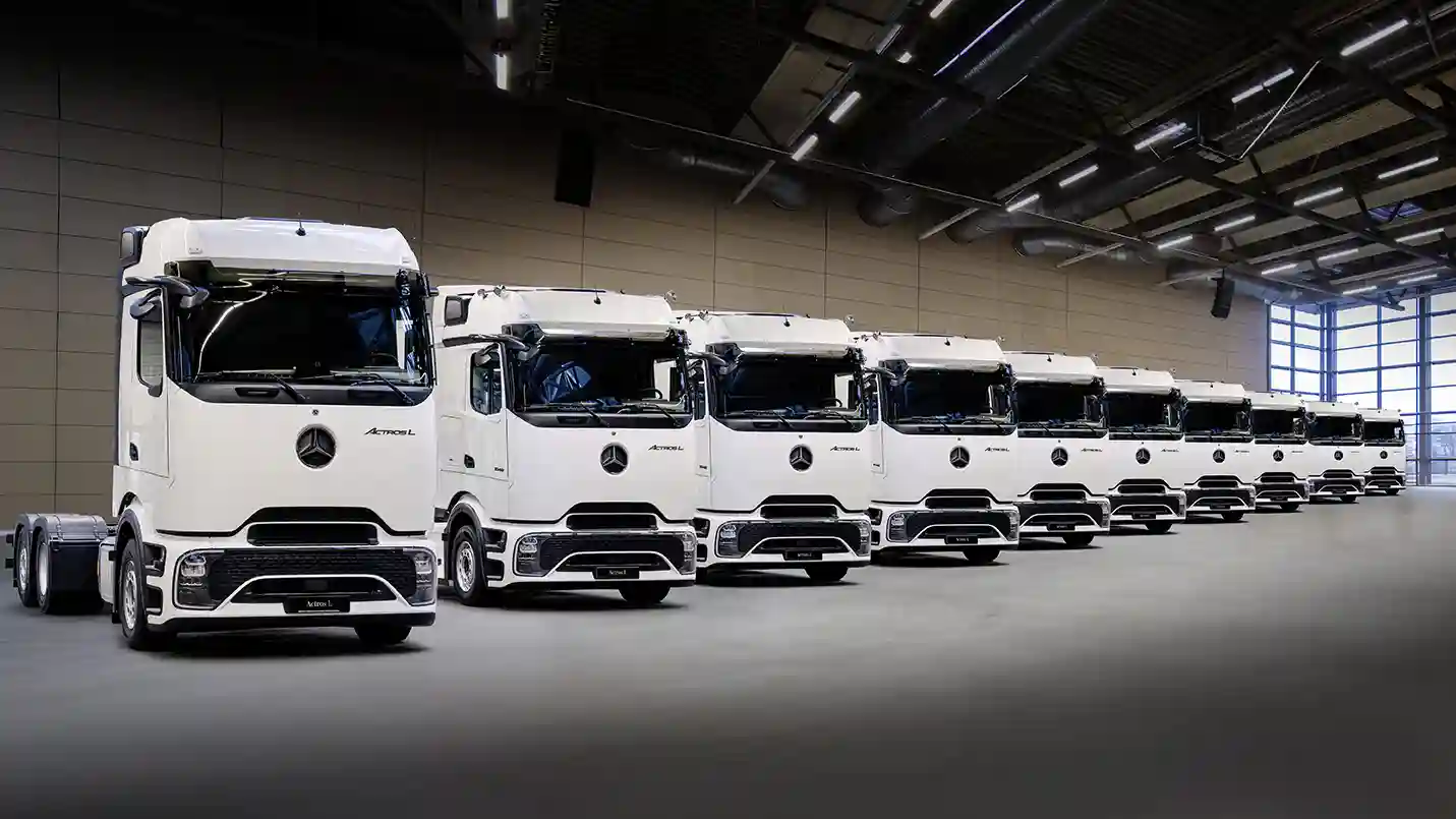 Mercedes-Benz Trucks și Girteka, acord pentru 500 Actros L ProCabin