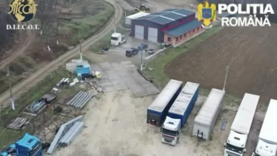 Patron de transport arestat de DIICOT pentru furtul mărfurilor transportate