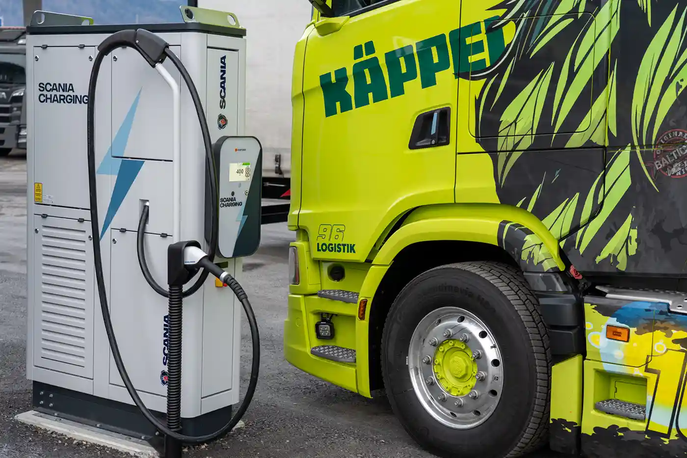 Scania extinde infrastructura de încărcare pentru camioane electrice din Elveția