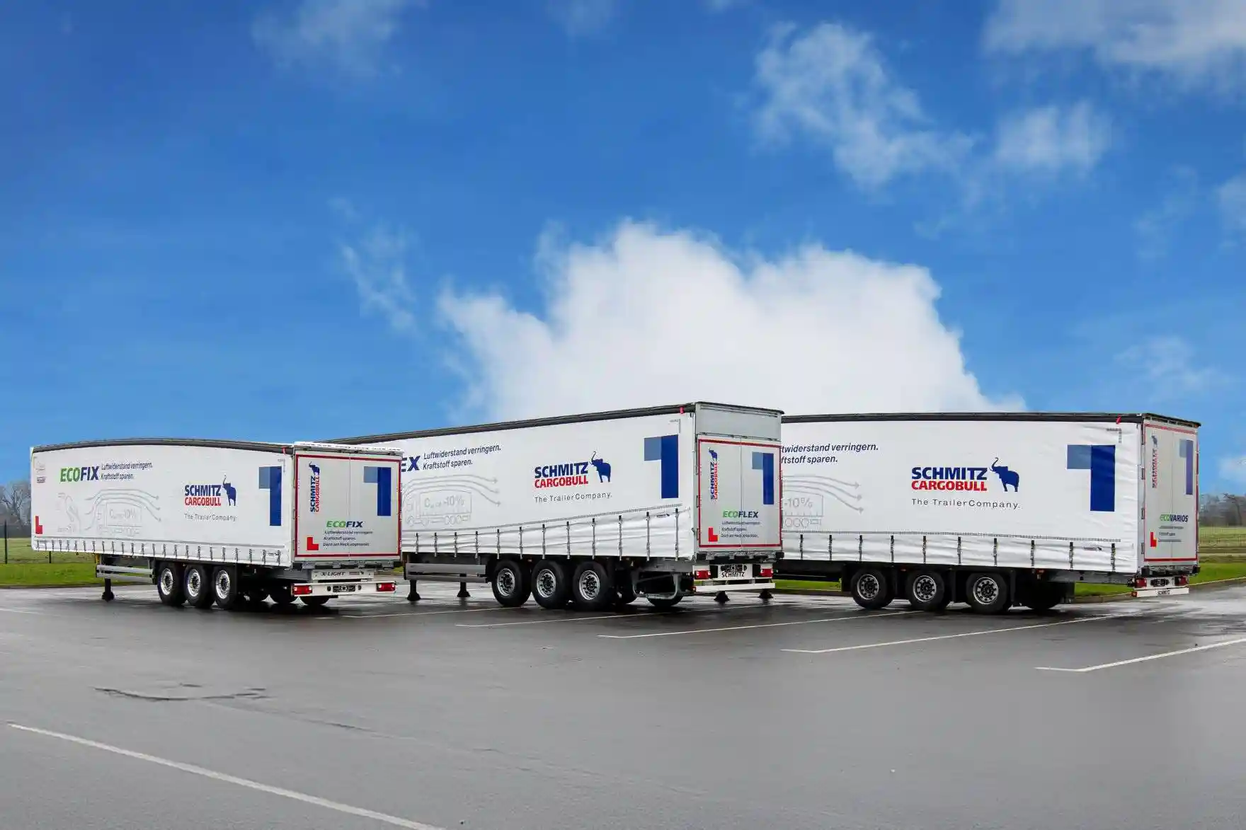 Cinci semiremorci ultraușoare pe 3 axe disponibile în România