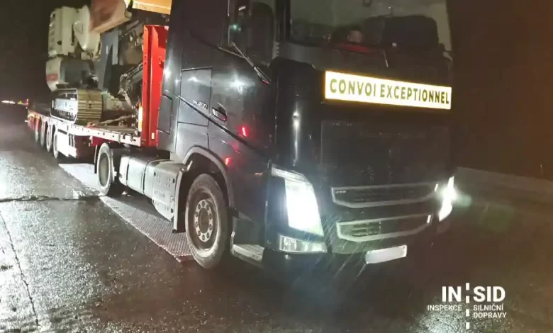 Transportator român, amenzi record și trei camioane imobilizate, în Cehia