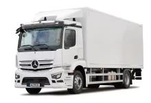 Actros 4x2 rigid a obținut 5 stele Euro NCAP și certificarea City Safe