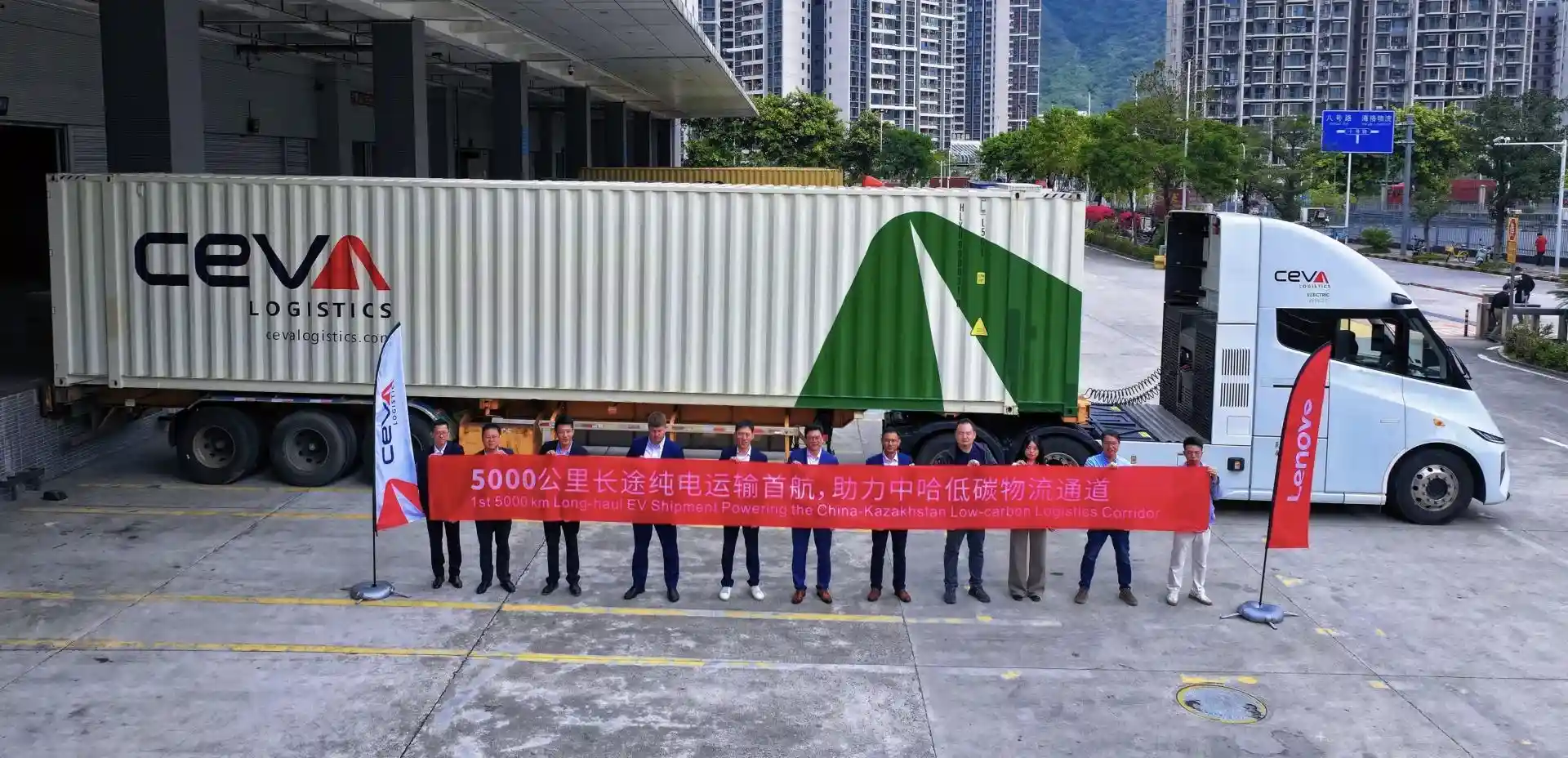 Camion electric Windrose testat cu succes pe ruta China-Kazahstan