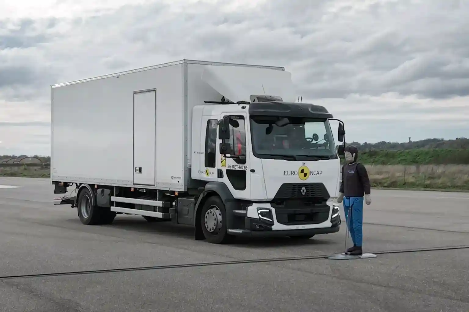 Testele Euro NCAP: Renault Trucks D obține 4 stele și certificarea CitySafe pentru siguranță urbană