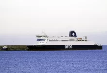 DFDS crește capacitatea pe ruta Rosslare-Dunkirk la 7 curse săptămânale