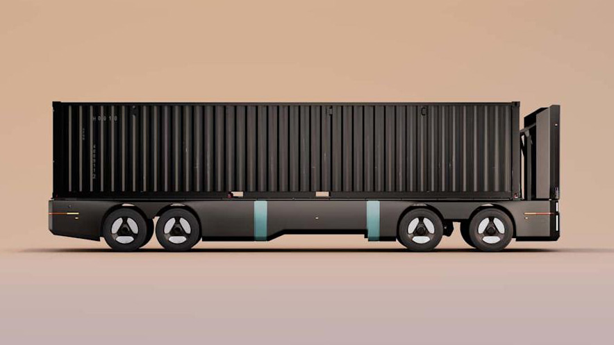 Humble Hauler, camion electric autonom fără cabină pentru transport containere