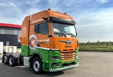 Van der Vlist introduce primul camion pe hidrogen pentru transport agabaritic