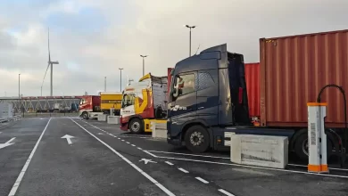 Hub de încărcare pentru camioane electrice în Portul Rotterdam