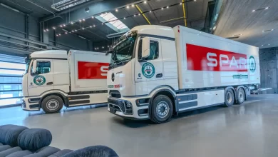 SPAR Austria și-a extins flota cu șase camioane electrice Mercedes-Benz eActros 600