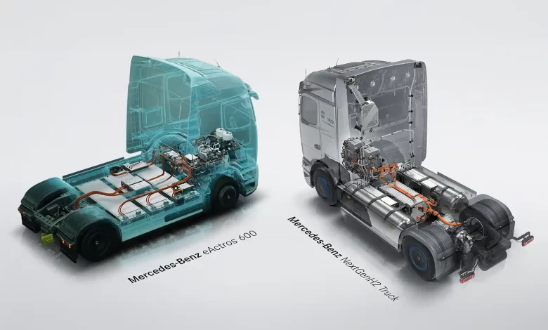 Daimler Truck mizează pe baterii și hidrogen pentru transportul fără emisii 1 Daimler Truck mizează pe baterii și hidrogen pentru transportul fără emisii