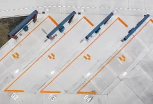 Primul hub de încărcare Milence din Danemarca, lângă granița cu Germania