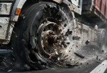 Condamnare la închisoare după moartea unui șofer de camion provocată de o anvelopă uzată