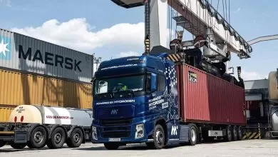Camion electric cu pile de combustie cu hidrogen, omologat pentru 45 de tone